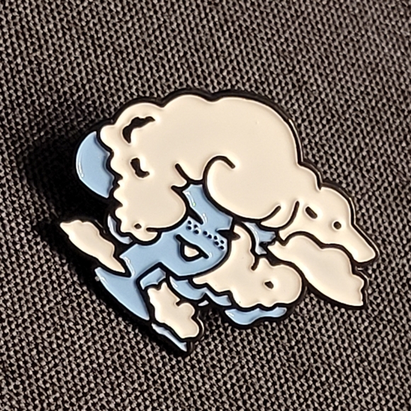 Head In The Clouds Enamel Pin - Picture 8 of 9